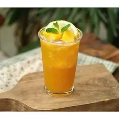 Ly thuỷ tinh/ Cốc thuỷ tinh miệng loe dáng lùn dung tích 350ml và 370ml