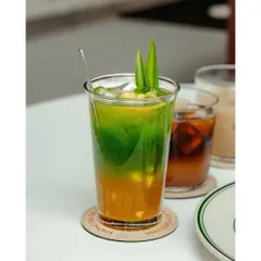 Ly thuỷ tinh/ Cốc thuỷ tinh miệng loe dáng lùn dung tích 350ml và 370ml