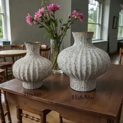 (Nhiều Màu) - Bình Gốm Dáng Đèn Lồng Gốm Sứ Bát Tràng Cao Cấp Cắm Hoa Bày Ban Trang Trí Decor Phòng Khách Cắm Tuyết Mai