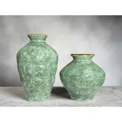 Bình cắm hoa trang trí dáng Đèn Lồng Trái Tim, Phệ gốm sứ Bát Tràng cao cấp cắm hoa xinh, decor trang trí nhà đẹp