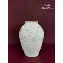 Bình cắm hoa trang trí dáng Đèn Lồng Trái Tim, Phệ gốm sứ Bát Tràng cao cấp cắm hoa xinh, decor trang trí nhà đẹp