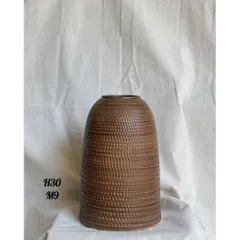 Lọ Hoa, Bình Cắm Hoa Dáng Chuông Men Nâu Mộc 25cm và 30cm Gốm Sứ Bát Tràng