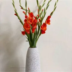 Bình cắm hoa chuông thon cao 41cm Bát Tràng – Gốm sứ thủ công cao cấp decor phòng khách