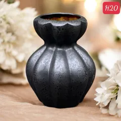 Bình Hoa Dáng Túi Cao 20cm Lọ Hoa Decor Xinh Xắn Gốm Sứ Bát Tràng
