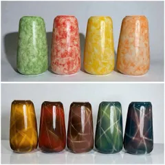 Bình hoa lọ hoa DÁNG ĐU ĐỦ MEN CẨM THẠCH cao 26cm Bát Tràng cao cấp decor nhà sang làm quà tặng