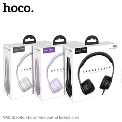 [CHÍNH HÃNG] Tai Nghe Chụp Tai HOCO W21 - Siêu Bass Đệm Tai Siêu Mềm Dây Dài 1.2M Bền Bỉ (P131238)