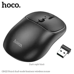 Chuột Không Dây Hoco GM25 Royal Kết Nối Hai Chế Độ Bluetooth 5.2 Và Wireless 2.4G (P130994)