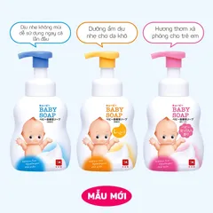 Sữa tắm cho bé Cow Baby Soap an toàn, lành tính phù hợp với cả da nhạy cảm Nhật Bản Chai 400ml