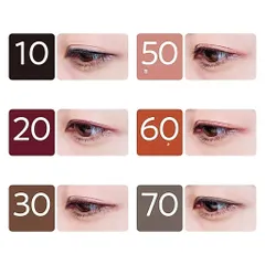 Bút kẻ mắt dạng gel Cezanne Gel Eyeliner chống thấm nước lâu trôi 0.1g