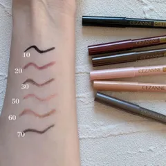 Bút kẻ mắt dạng gel Cezanne Gel Eyeliner chống thấm nước lâu trôi 0.1g