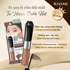 Mascara Chải Đổi Màu Lông Mày Chống Lem Trôi Ex Kissme White Conc Heavy Rotation Coloring Eyebrow 8g