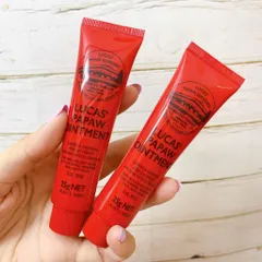 Kem dưỡng môi đu đủ Lucas Papaw White Conc giúp dưỡng môi giảm khô, chiết xuất đu đủ tươi từ Úc 15g, 25g