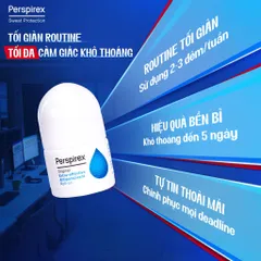 Lăn Nách Khử Mùi Perspirex Strong/ Original/ Comfort/ For Men Cho Mọi Loại Da 20ml