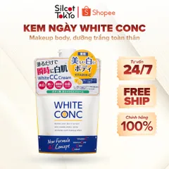 Kem dưỡng thể ban ngày trắng da White CC Cream White Conc Nhật Bản - Túi 200g
