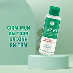 Toner giảm mụn dịu da Acnes Blemish Control Toner White Conc 100ml