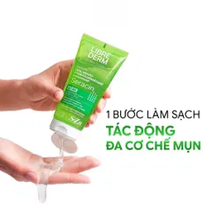 Gel rửa mặt tẩy tế bào chết không hạt Librederm Seracin Micro-Peeling Purifying hỗ trợ giảm mụn mờ thâm mụn 200ml /400ml