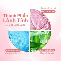Toner Glycolic Acid 10% RT Compliment Dưỡng Ẩm, Cân Bằng Độ pH, Mờ Thâm Nám, Tái Tạo Làn Da 200ml