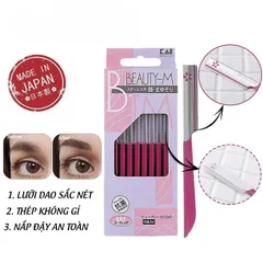 Dao cạo lông mày, lông mặt KAI beauty Razor White Conc Nhật Bản