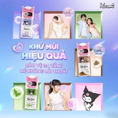 Lăn khử mùi và Xịt khử mùi Refre x Kuromi Natural/Whitening Perfume White Conc  40ml/ 30ml