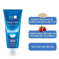Kem Rửa Mặt Dưỡng Ẩm Hada Labo Advanced Nourish / Perfect White / Acne Care / Pro Anti Aging Cleanser White Conc 80g