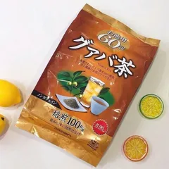 Trà lá ổi Orihiro White Conc Nhật Bản hỗ trợ giảm cân, giảm mỡ thừa, cải thiện tiêu hóa - Gói 60 túi