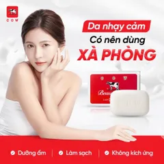 Xà Phòng Đa Năng COW Beauty Soap 90g – Dưỡng Ẩm Da, Làm Sạch Dịu Nhẹ