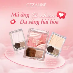 Phấn Bắt Sáng Lì Cezanne Tone Filter Highlight Dạng Bột Phấn Đẩy Sáng Da Tự Nhiên Bền Màu 2.3g