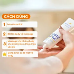 Kem dưỡng ẩm trắng da toàn thân ban đêm White Conc Nhật Bản Watery Cream 90g