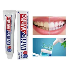 Kem đánh răng White & White Lion 150g Nhật Bản
