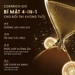 Kem dưỡng da tay Kose Hand Cream Q10 White Conc Nhật Bản giúp dưỡng trắng, cấp ẩm - Tuýp 80g
