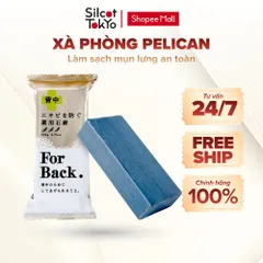 Xà phòng và xịt mụn lưng Pelican For Back Medicated White Conc Nhật Bản