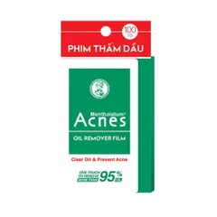 Phim Thấm Dầu Acnes Oil Remover Film White Conc 100 Tờ