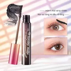 Chuốt Mi Mascara Kissme Siêu Bền Giúp Nâng Cong Và Dày Rậm Mi Tối Đa Kissme Mascara WP 6G