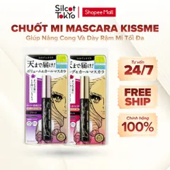 Chuốt Mi Mascara Kissme Siêu Bền Giúp Nâng Cong Và Dày Rậm Mi Tối Đa Kissme Mascara WP 6G