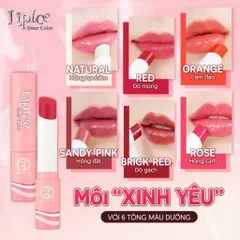 Son dưỡng có màu hiệu chỉnh sắc môi Lipice Sheer Color White Conc Thỏi 2.4g
