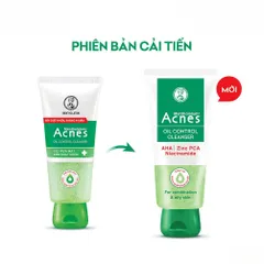 Sữa rửa mặt kiểm soát nhờn ngăn ngừa mụn Acnes White Conc Oil Control Cleanser 100g/ Acnes Foaming Wash 150ml