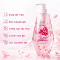 Sữa Tắm Thơm Mịn Da Bông Hoa Jojoba Avatar Dưỡng Da Body Mềm Mịn Chai 900ml/ 750ml/ 350ml