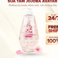 Sữa Tắm Thơm Mịn Da Bông Hoa Jojoba Avatar Dưỡng Da Body Mềm Mịn Chai 900ml/ 750ml/ 350ml