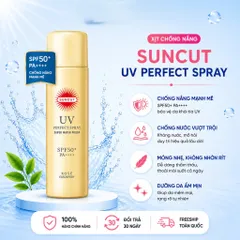 Kem chống nắng KOSÉ SUNCUT dưỡng trắng, nâng tông da SPF50+ PA++++ dạng kem/xịt