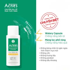 Sữa chống nắng cho da dầu mụn Acnes Blemish Control Sunscreen White Conc 50g