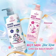 Sữa tắm dưỡng trắng sáng da Avatar Body Wash 800ml