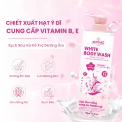 Sữa tắm dưỡng trắng sáng da Avatar Body Wash 800ml