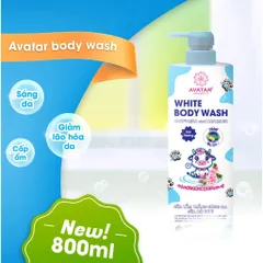 Sữa tắm dưỡng trắng sáng da Avatar Body Wash 800ml