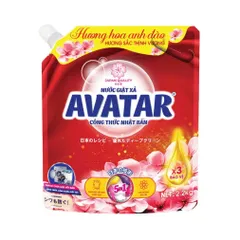 Nước Giặt 5 Trong 1 Avatar Hương Hoa Oải Hương, Hoa Anh Đào Làm Sạch Sâu, Lưu Hương Dài Lâu