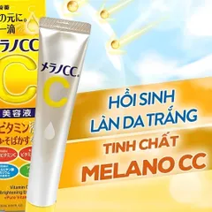 Tinh chất dưỡng trắng da, hỗ trợ mờ nám Serum Melano CC Whitening Essence White Conc Nhật Bản 20ml