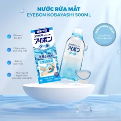 Nước rửa mắt Eyebon W Vitamin White Conc Kobayashi Nhật Bản Chai 500ml