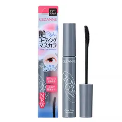 Mascara Chuốt mi Cezanne Glow Coat giữ nếp mi lâu trôi, chống nước Nhật Bản 6g