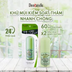 Lăn nách đá khoáng khô thoáng Soft Stone Deonatulle	 Nhật Bản