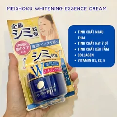 Kem dưỡng trắng da Meishoku Whitening Essence Cream White Conc Nhật Bản 55g