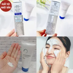 Sữa rửa mặt trắng da Transino Clear Wash White Conc dưỡng trắng giảm nám tàn nhang hiệu quả 100g